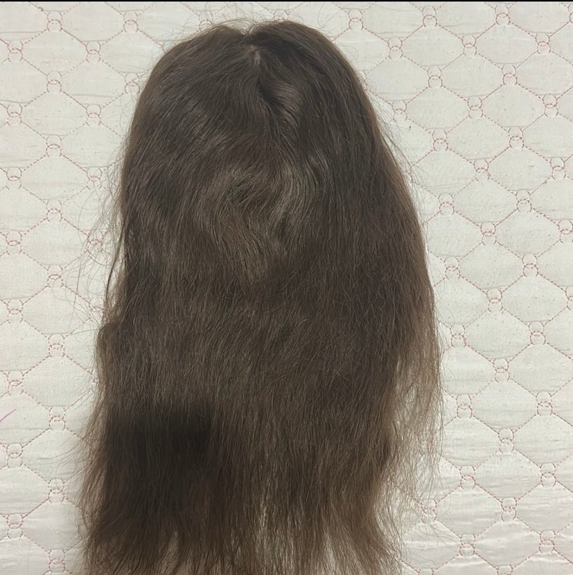 Gerçek saç ipek taban tepelik - Görsel 3