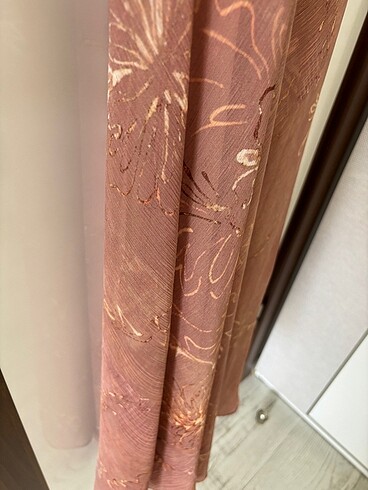 Zara pelerinli elbise - Görsel 6