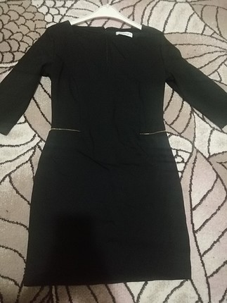 siyah mini elbise tunik