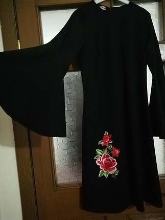 siyah tunik elbise