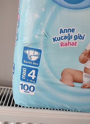 Molfix Molfix 4 numara cırtlı bebek bezi