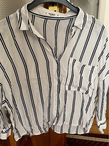 Pull bear çizgili gömlek