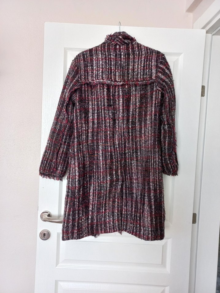 Bershka İnce Kaban - Görsel 4