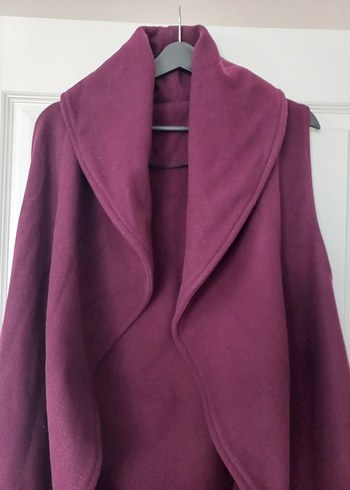 Bordo Kaşe Yelek - Görsel 3