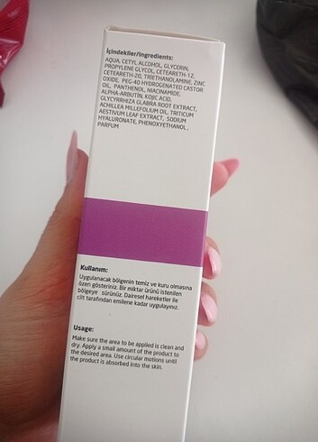 Yves Rocher İntim beyazlatıcı Krem