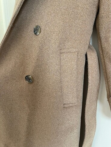 xs Beden camel Renk Stradivarius kaban