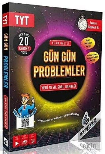 Gün gün problem soru bankası 2025 tyt matematik