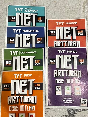 Fragman yayınları TYT net arttıran ders notları