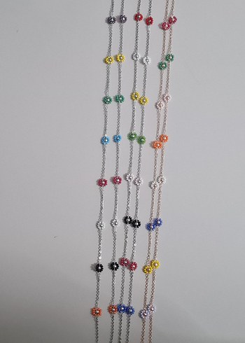 Boncuklu Çok Renkli Bohem Kadın Gözlük zinciri - Görsel 4