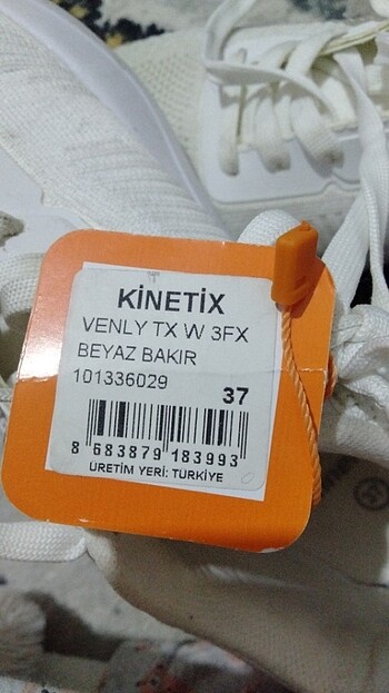 Kinetix Kinetix beyaz spor ayakkabı 