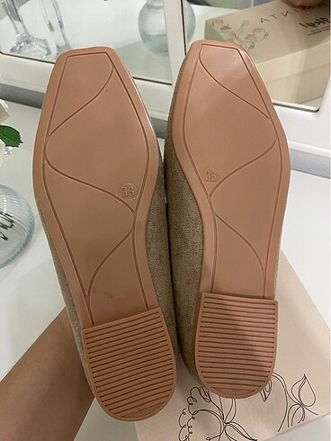 36 Beden camel Renk Loafer ayakkabı