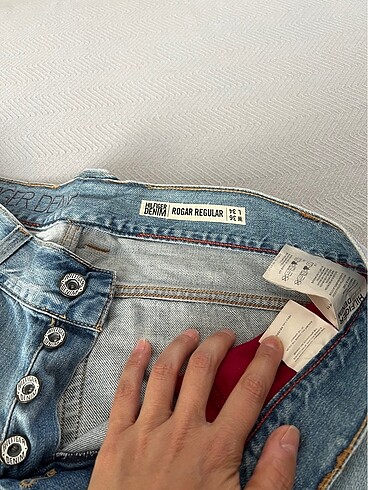 36 Beden mavi Renk Tommy Denim şort