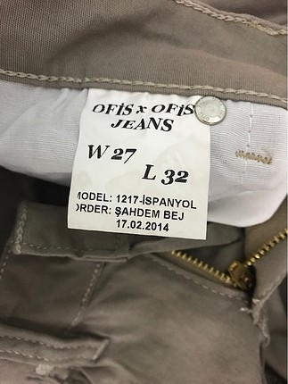 27 Beden çeşitli Renk Pantolon