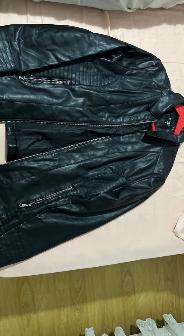 Deri erkek ceketi - Görsel 2