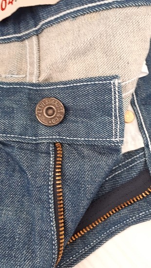 31 Beden lacivert Renk levi's 504 jean pantolon orijinal levi's