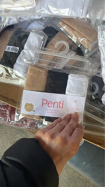 3LÜ COTTON SLİP - Görsel 6