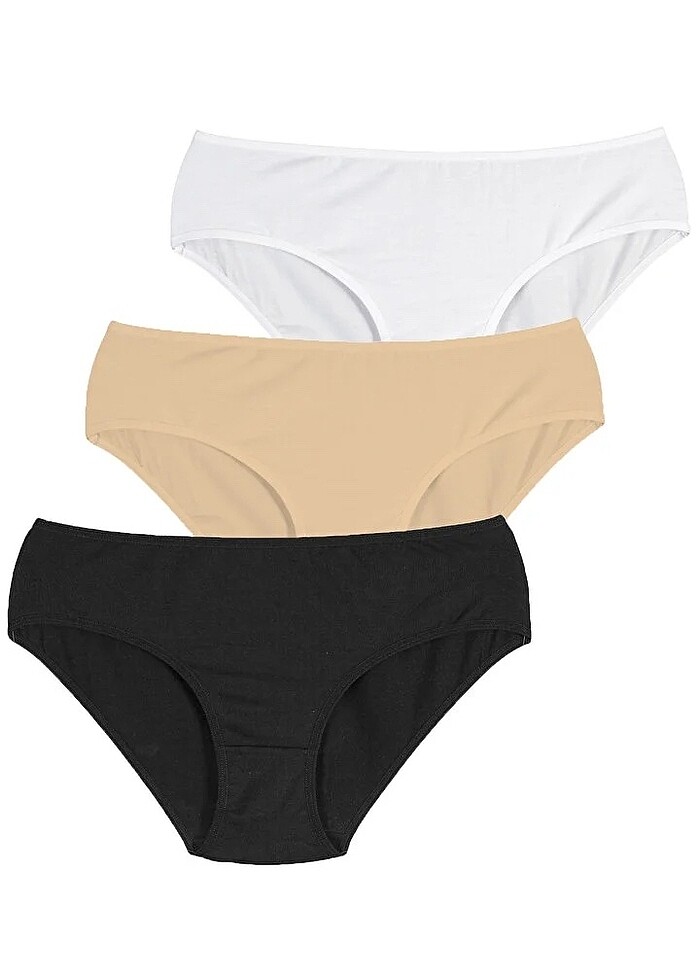 3LÜ COTTON SLİP - Görsel 4