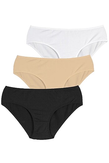 3LÜ COTTON SLİP