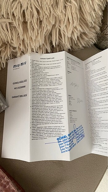 Beden Miu Miu Gözlük