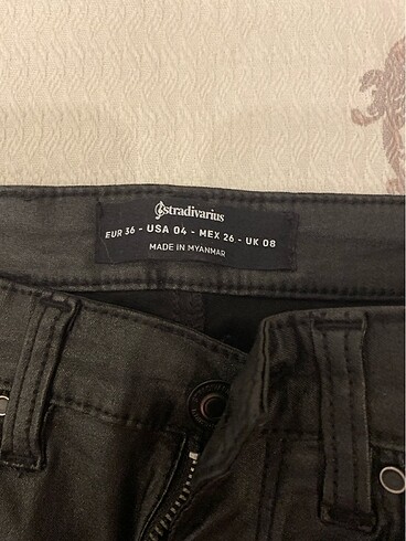36 Beden strasivarius mumlu pantolon