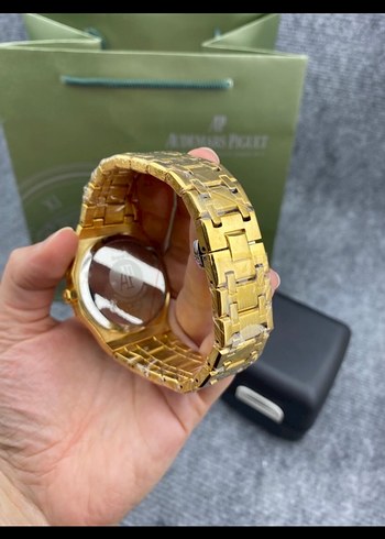  Beden Full set Audemars Piguet Erkek Altın Renk Saat