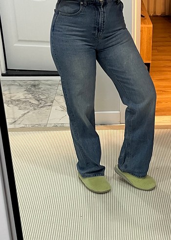 Trendyol & Milla Yuksek Bel Mavi Denim Jean