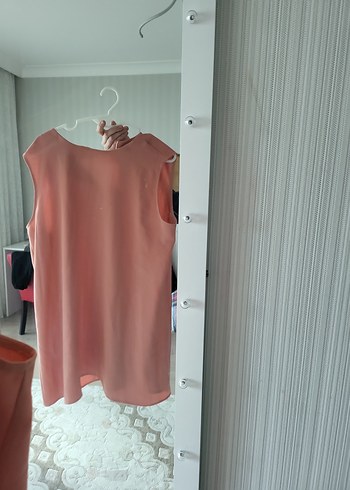 xl Beden Bej Uzun Silky Dökümlü takım