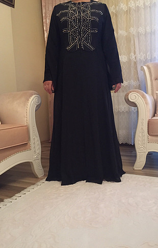 Abiye Taşlı şık abiye