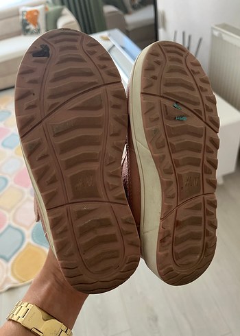 Kız Çocuk Pembe Cırtlı Street Wear Bot - Görsel 2