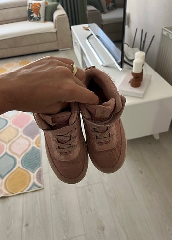 Kız Çocuk Pembe Cırtlı Street Wear Bot - Görsel 3