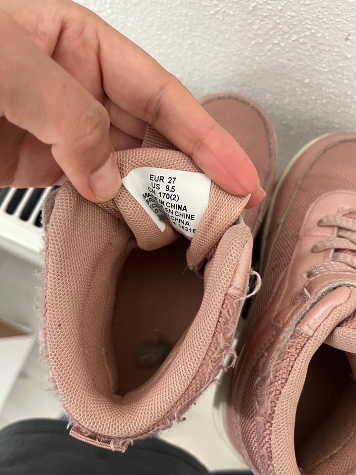 Kız Çocuk Pembe Cırtlı Street Wear Bot - Görsel 5