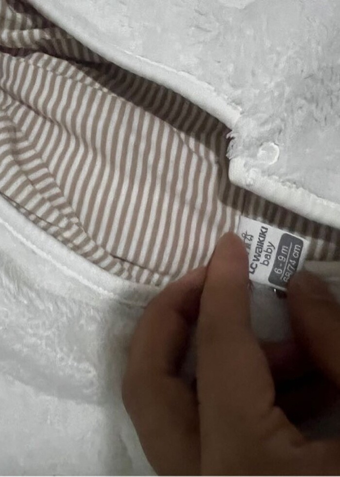 Pelüi alt üst dış giyim - Görsel 2