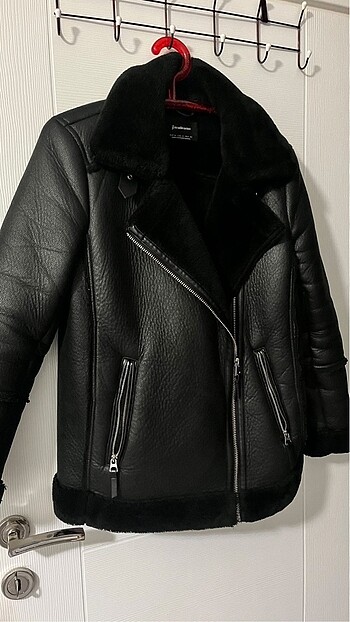 Stradivarius Stradivarius biker ceket az kullanıldı