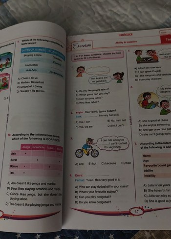 5. Sınıf İngilizce Tüm Dersler Soru Bankası - Görsel 2