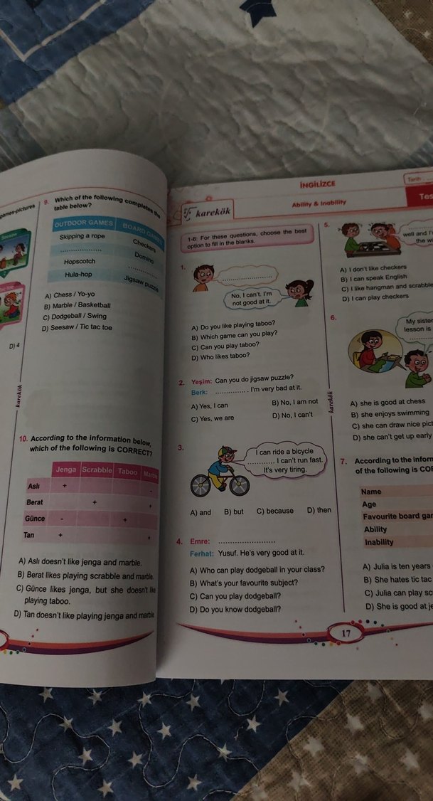 5. Sınıf İngilizce Tüm Dersler Soru Bankası - Görsel 2