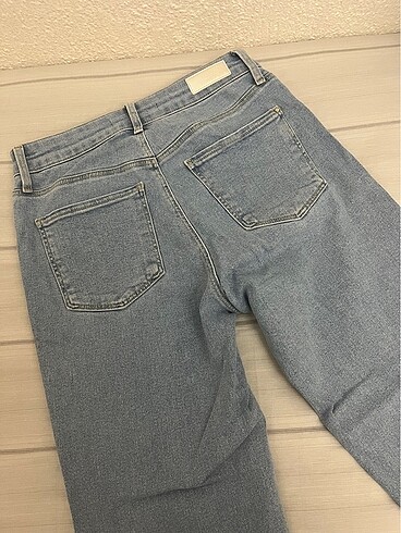 28 Beden Mavi star mom jean