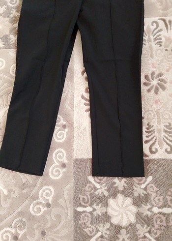 Kadın Siyah Kumaş Pantolon - Görsel 3