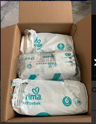 Prima aktif bebek 84 adet