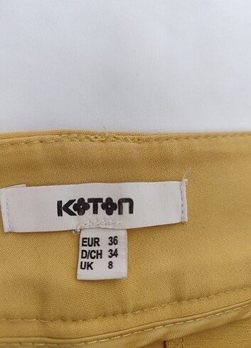 36 Beden koton skiny pantolon