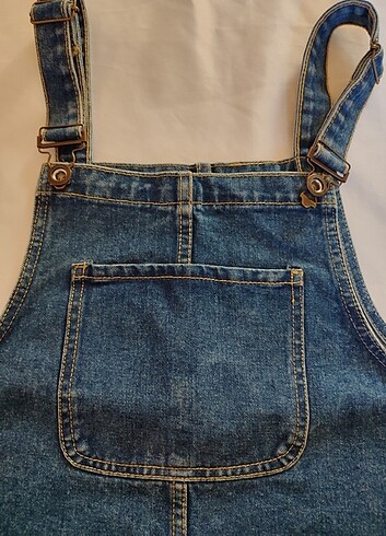 Denim co yurt dışından çok şirin kot salopet - Görsel 3