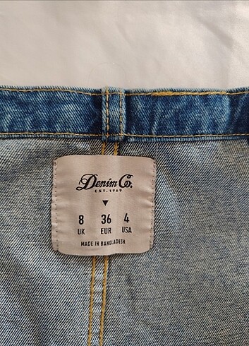Denim co yurt dışından çok şirin kot salopet - Görsel 4