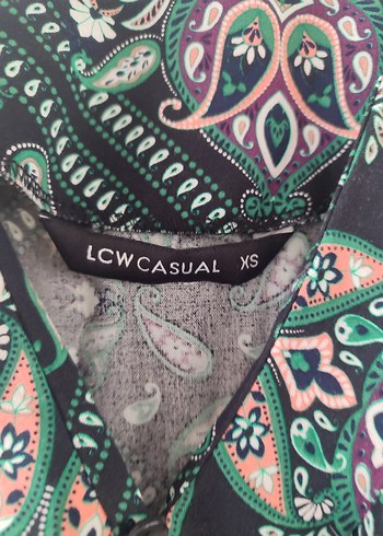 lcw kruvaze yaka kloş elbise - Görsel 6