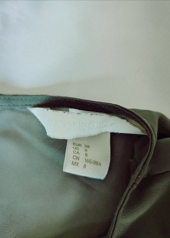 38 Beden haki Renk h&m yurt dışından şifon kimono.