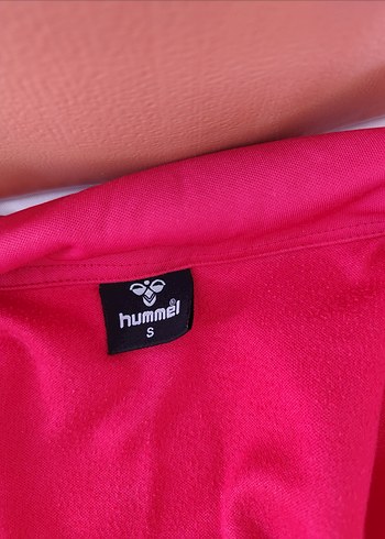 Pembe Fermuarlı Hummel Spor Ceket - Görsel 6