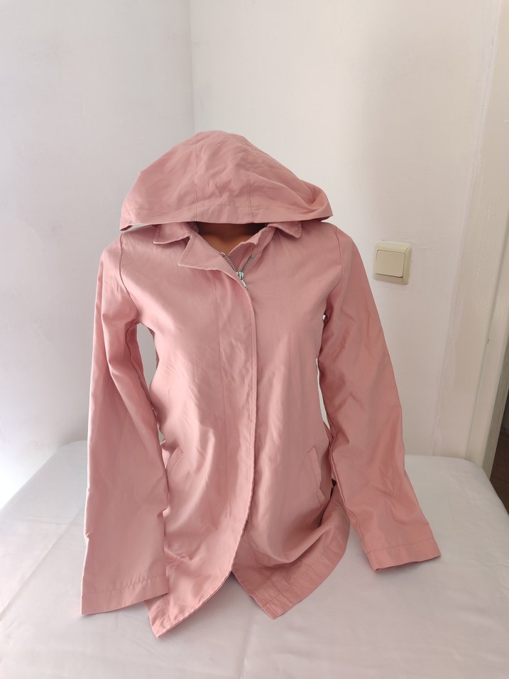 LCW pudra renk kapüşonlu spor mont.. - Görsel 3