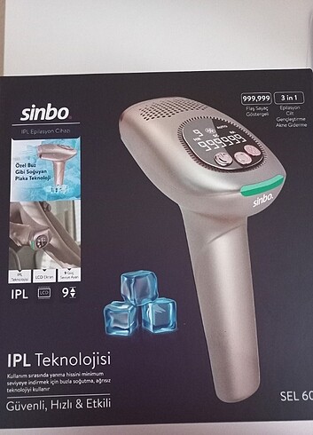 Sinbo İpl Lazer Aleti