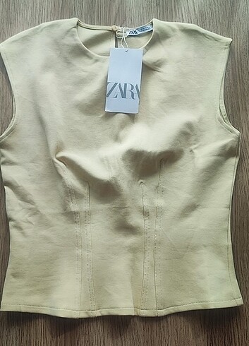 Zara korse etkili interlok top - Görsel 4