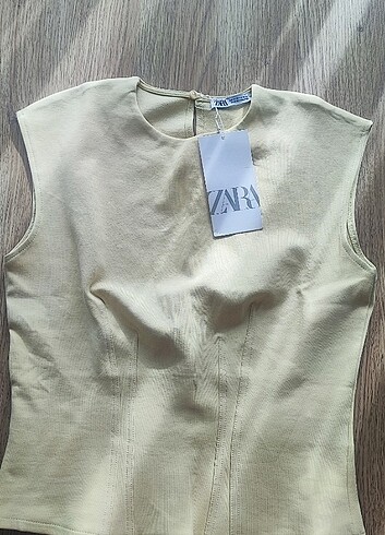 Zara korse etkili interlok top - Görsel 7