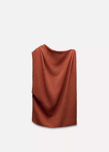 Zara asimetrik bluz