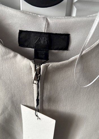 Beyaz  Midi Kadın Yelek - Görsel 4